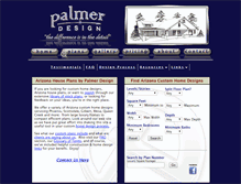 Tablet Screenshot of houseplansaz.com